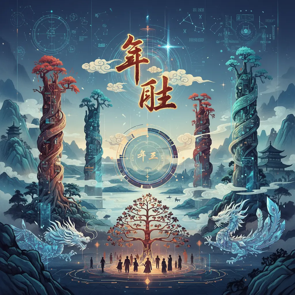 八字 - 年柱