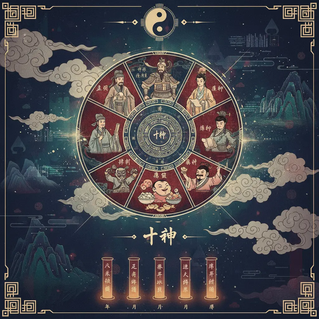 八字 - 十神