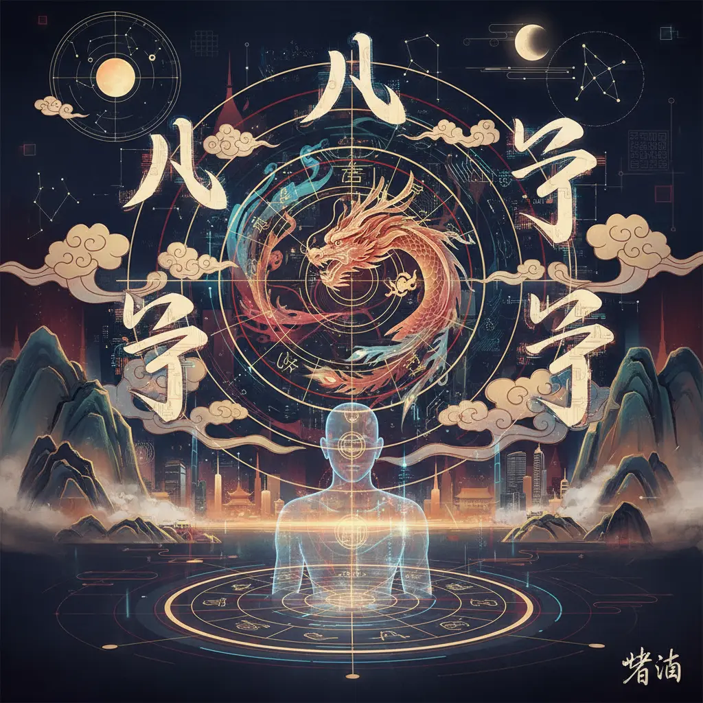 八字 - 八字