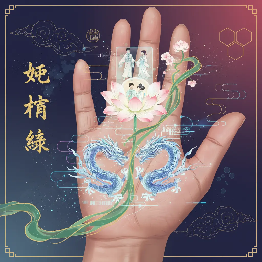 手相 - 婚姻線
