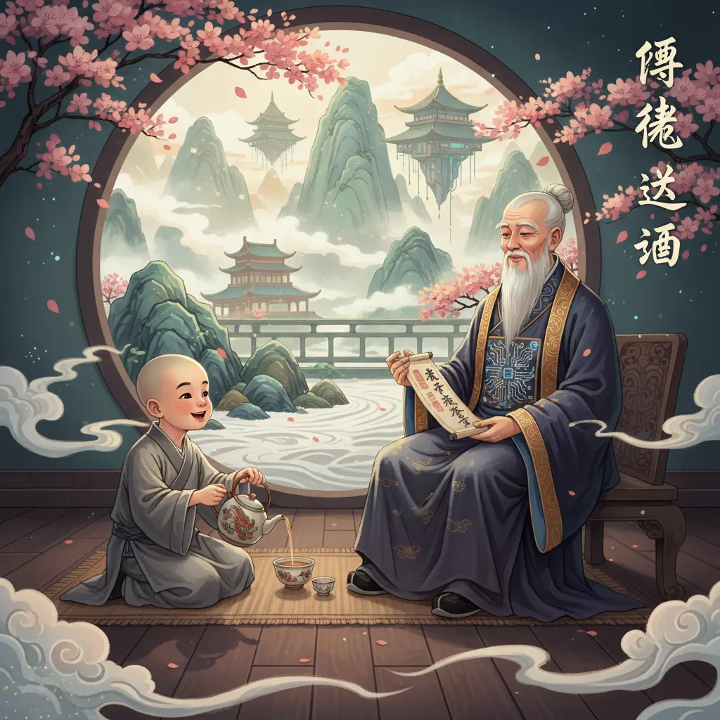 師傅 - 小沙彌